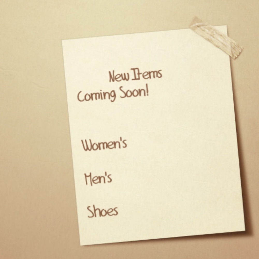Great items to come!